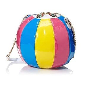NWT Betsey Johnson Having a Ball Beach Ball Purse